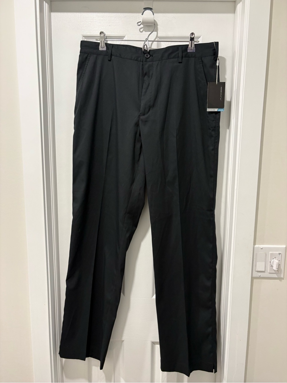 Nike Men's Black Golf Pants - Classic Trousers new with tags 36x33.5